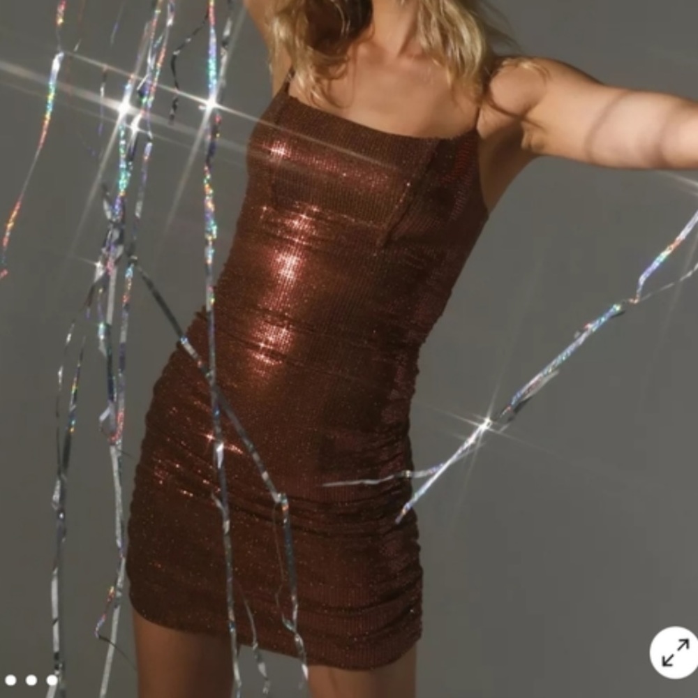 Sequin urban outfitters bodycon dress